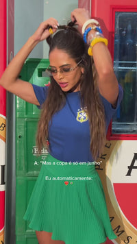 T-SHIRT NAÇÃO BLUE MARINE -100% ALGODÃO