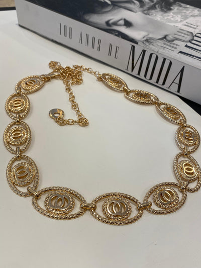 CINTO CORRENTE CHARME - DOURADO